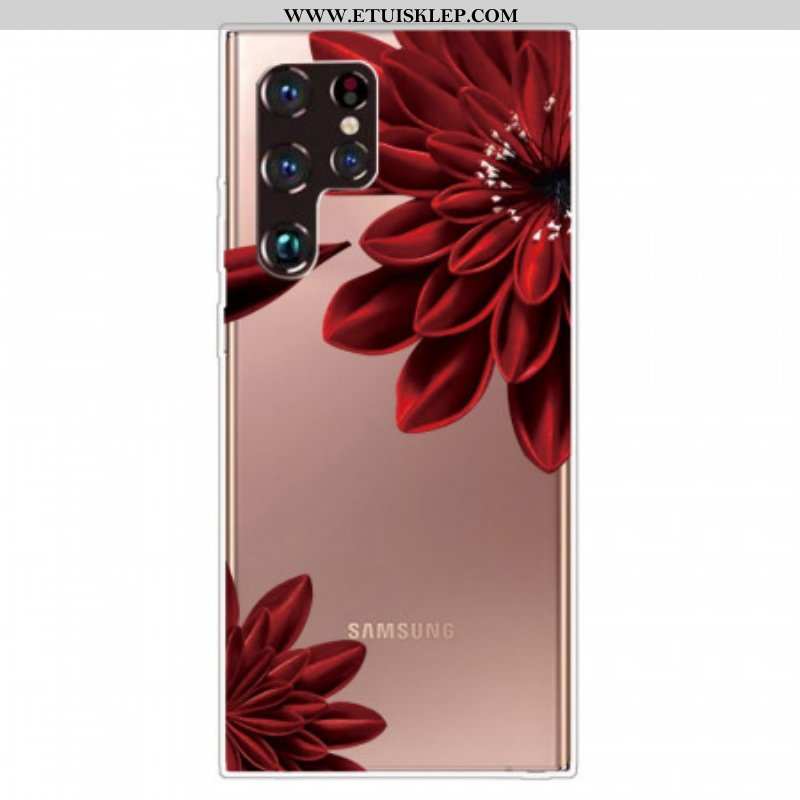Futerały do Samsung Galaxy S22 Ultra 5G Dzikie Kwiaty